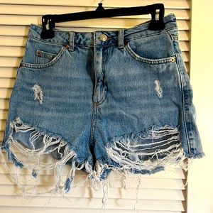 Topshop Denim Shorts